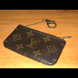 Authentic Vintage LV coin pouch purse
